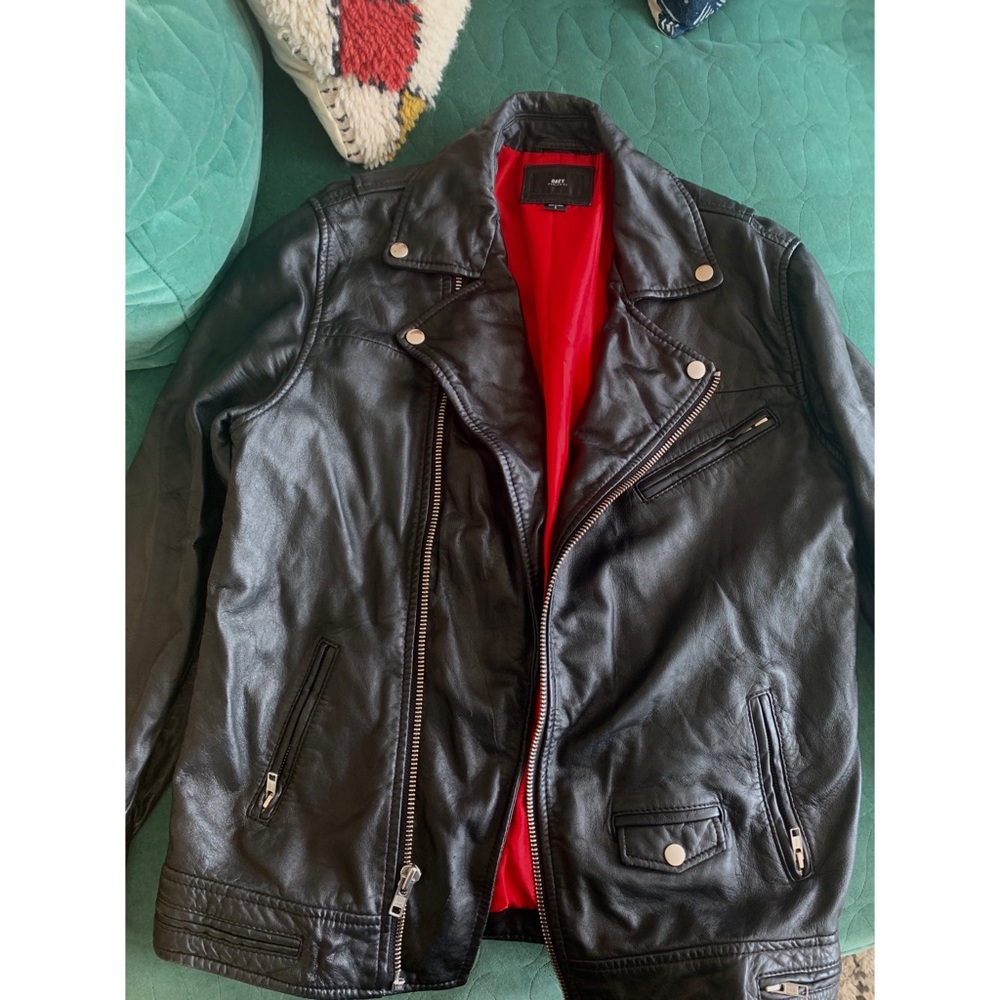 Obey Leather Jacket - image 1